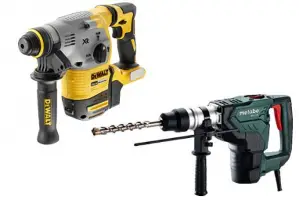 Burghie cu impact - burghie + ciocan pneumatic