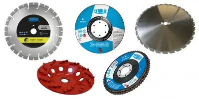 Pânze de ferăstrău - plăci de tăiat - plăci de șlefuit - plăci de ventilator