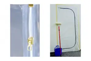 Carcase de protecție - uși pentru protecție împotriva prafului