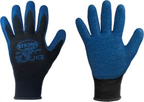 Mănuși latex termocontractabil BLUE LATEX EN388+EN511, negru/albastru, M10 UA120, Z024310