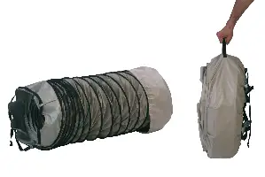 Furtun de încălzire, maximum 100°C, d = 300mm, lungime: 6m, cu colier, pentru LE120 şi LK40C, Z02AC562