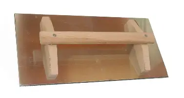 Drişcă, 420x200mm, din aluminiu, cu închidere cu scai UA25, Z0886500