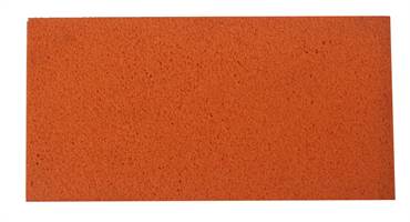 Burete de schimb roşu fin, pentru drişca 280x140x18mm, UA191, Z0910728