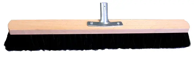 Mătură, 40cm, păr amestecat, cu suport pentru coadă, Z10401