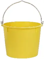 Baueimer gelb 20 Liter kranbar 180Stk/Pal, Z1102026