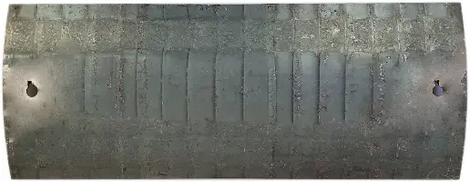 Verschleiß-Panzerblech längs 10mm für BMS ALPHA CR, Z11153