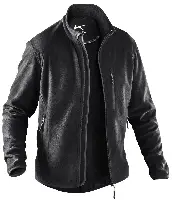 Fleecejacke KÜBLER WEATHER schwarz 245 g/m² Gr. 2XL, Z1242992XL