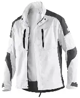 Bundjacke KÜBLER ACTIVIQ weiß/anthrazit 270 g/m² Gr. XL, Z12501097XL