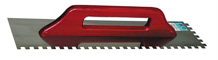 Gletuitor profesional 500x130x0,7mm, E10, dinţat - mâner înşurubat UA25, Z1742410