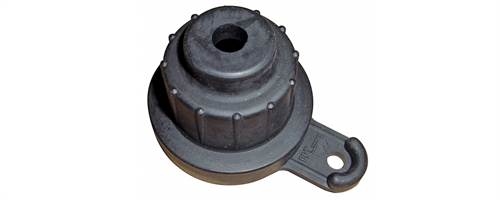 Duză pentru aparat de tencuit, de 12mm, neagră, conică, VPE10, PFT, Z190801