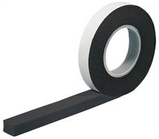 Bandă compresibilă LORENCIC BG1 „premium“ 20mm grosime îmbinare 1-4mm 13ml/rolă 600 Pascal BG1 negru 15role/cutie, Z2014600