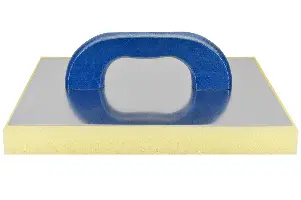 Drişcă din aluminiu, 320x230mm, cu burete galben special ca material de uzură 30mm UA10, Z2030APA