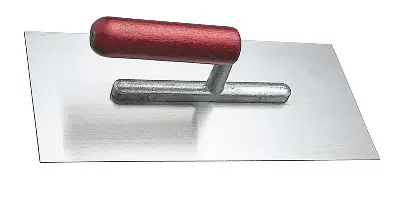 Drişcă de gletuit 280x130x0,7mm - cu mâner curbat, îmbinare din aluminiu, UA10, Z2100102
