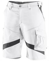 Arbeitsshorts KÜBLER ACTIVIQ weiß/anthrazit 270 g/m² Gr. 52, Z2450109752