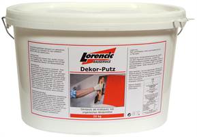 Dekor-Putz Kratz 1,5mm, farbig, Verbrauch 2,5kg/m², 25kg/Kübel, 32Kübel/Pal, Z2509125LO