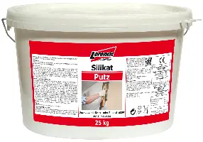 Silikatputz Kratz 1,5mm, farbig, Verbrauch 2,5kg/m², 25kg/Kübel, 32Kübel/Pal, Z2530325LO