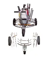 Radsatz universal BARIKELL für MK8-75, OL90, MK8-90, MK8-120, MK10-120, Z3397-1