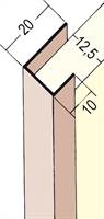 Profil de încadrare din PVC 3741, 12,5mm, 3,0 ml/bară, 50 bare/legătură, 36 legături/palet, Z43741300