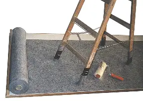 Vlies de acoperire cu folie 1m x 50m / 180g antiderapant 20 role/palet, Z470011X