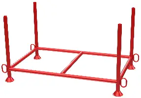 Stelaj etajat Euro, 153x97x84cm, vopsit, Z4811720