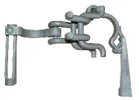 Cuplaj normal cu pană de fixare, zincat, 1 1/2", 48mm, Z4815090