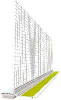 Profil pentru tencuială şi de protecţie, cu ţesătură, 8x8mm, 2,4 ml/bară, UA25 = 60ml, 40 cutii/palet, Z524