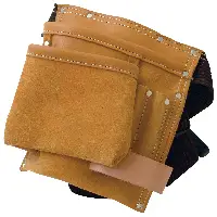 Geantă pentru cuie TOP din 2 componente, cordon şi două găici pentru ciocan, Z5343601