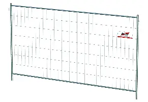 Element de gard mobil, F2, 2000 x 2200mm (M400), Z5412298089417