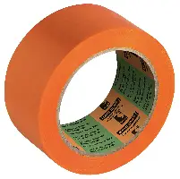Bandă adezivă BARNIER®, din PVC, orange, 50mm x 33m, UA36! Nu răspundem pentru urme!, Z609550