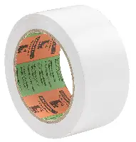 Bandă adezivă BARNIER®, din PVC, albă, 50mm x 33m, UA36! Nu răspundem pentru urme!, Z609651