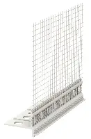 Gewebetropfkante PVC für Rundungen mit WDVS-Gewebe 2,5lfm/Sta VPE25=62,5lfm/Kart, Z6485302R250LO