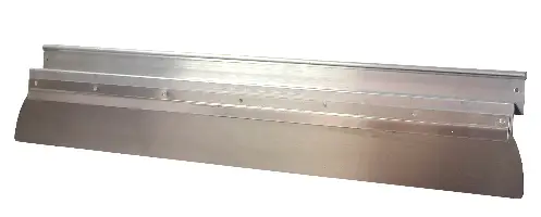 Şpaclu de netezit gletul, profil Z, aluminiu, natur, 80cm, cu lamă 80x0,5mm, Z7666R808LO