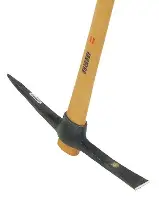 Târnăcop pentru piatră KRENHOF executat prin forjare 2,50kg cu coadă ÖNORM M4515, Z801S25