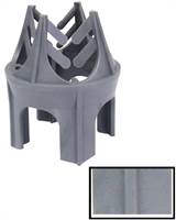 Distanţier-turn cu 4 picioare, 40mm, 6-20, cu picior plat, 250 bucăţi/sac, 4 saci/pachet, 10 pachete/palet, ZATVF40