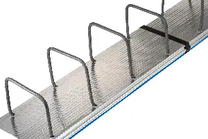 Bewehrungsanschluss Plexus zweireihig 10/150, Länge 1,25m, 4Stk/Bund 20Bund/Pal, ZBK101515H