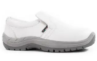 Sicherheits-Slipper PLUTONE, weiß, nieder, EN ISO 20345:2011 S2 SRC, Gr. 42, ZCE1142