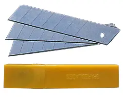 Lame cutter 18mm 10buc/pac, 10pac/cutie, ZCUK18X