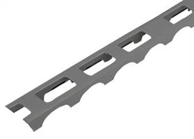 Profil plasat dedesubt, 25mm, 2,0 ml/bucată, 100 ml/legătură, 56 legături/palet, ZDL25200