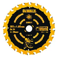 Pânză EXTREME DEWALT®, 190x30mm, Z24, WZ, pentru ferăstraul circular manual DWE575K, ZDT10304-QZ