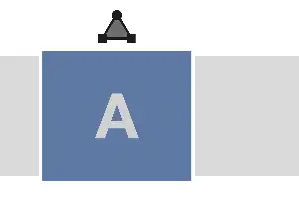 Nacelă "A" GEDA 500Z/ZP 2, 1,6x1,4x1,1/1,8m, 1 clapă de încărcare, 1 clapă de descărcare, ZG1043