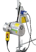 Elevator GEDA Mini 60 S pentru schelă, cu 51m de cablu de tracţiune, ZG1422