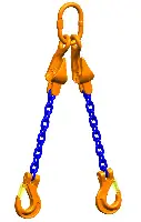 Lant de ridicare cu 2 brate PEWAG 2,0m, lant d=8mm, 3550kg, ajustabil, ZKG83256