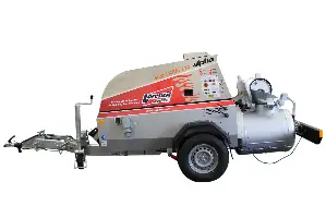 Estrichpumpe BMS ALPHA E32 VARIO Standard Silosteuerung BAUMIT W/NÖ m. 2 Deckeln, ZLO11AE32VSILST