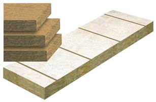 Mineralwolle Putzträgerplatte 034 12cm, 1200x400mm, 0,96m²/Paket 10Pakete/Pal, ZMWPT12