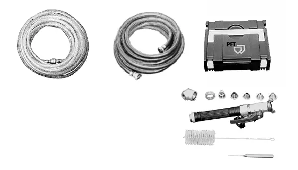 Set de stropire PFT pentru tencuieli superficiale, pentru SWING, Z008605