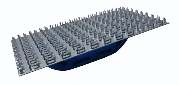 Drişcă pentru răzuit tencuiala 245x130mm ,30buc/cutie, Z01418