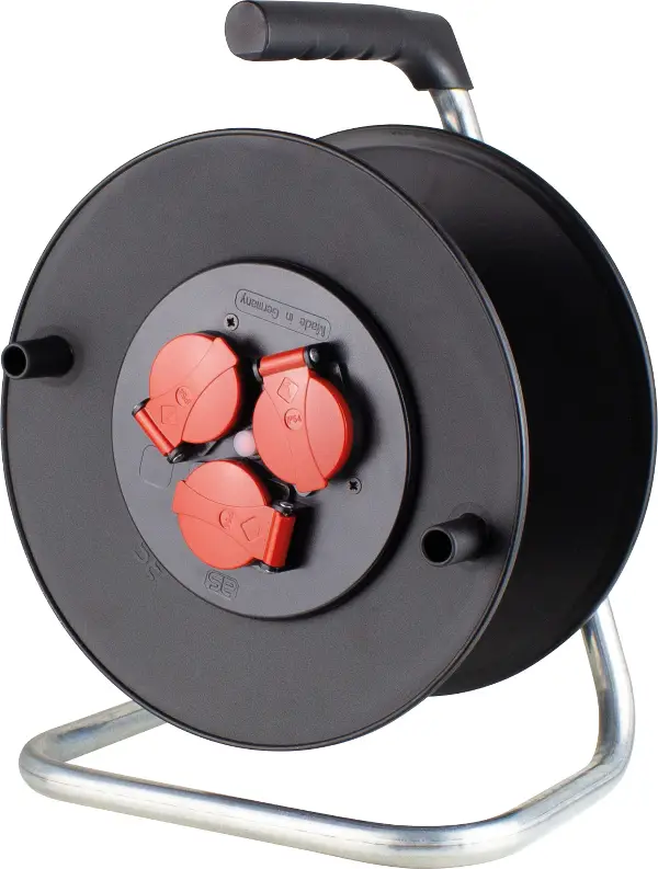 Kunststoff-Kabeltrommel 285mm leer für 40m Kabel 3SSD Spritzwassersch., Z10120