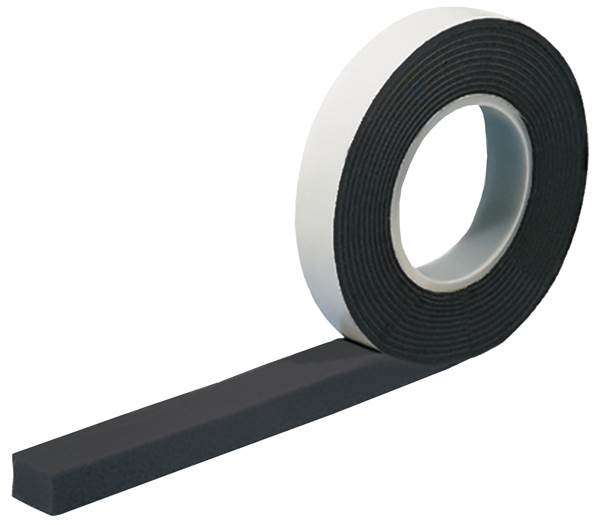 Bandă compresibilă LORENCIC BG1 „premium“ 10mm grosime îmbinare 1-4mm 13ml/rolă 600 Pascal BG1 negru 30role/cutie, Z1014600