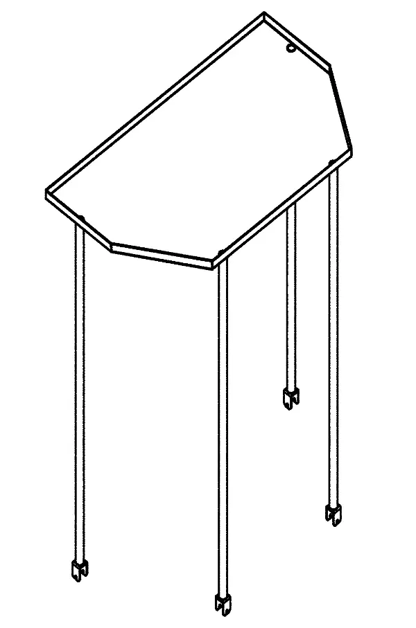 Acoperiş pentru PAM pentru siloz pentru beton 1016, Z101620