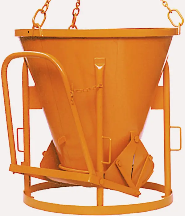 Siloz de beton 1011.10, 750l conic, cu manetă, Z1060000